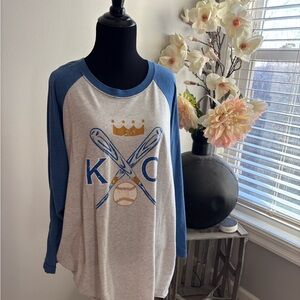 KC Graphic Long Sleeve Women's Top